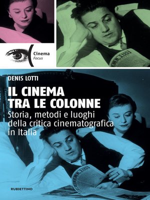 cover image of Il cinema tra le colonne